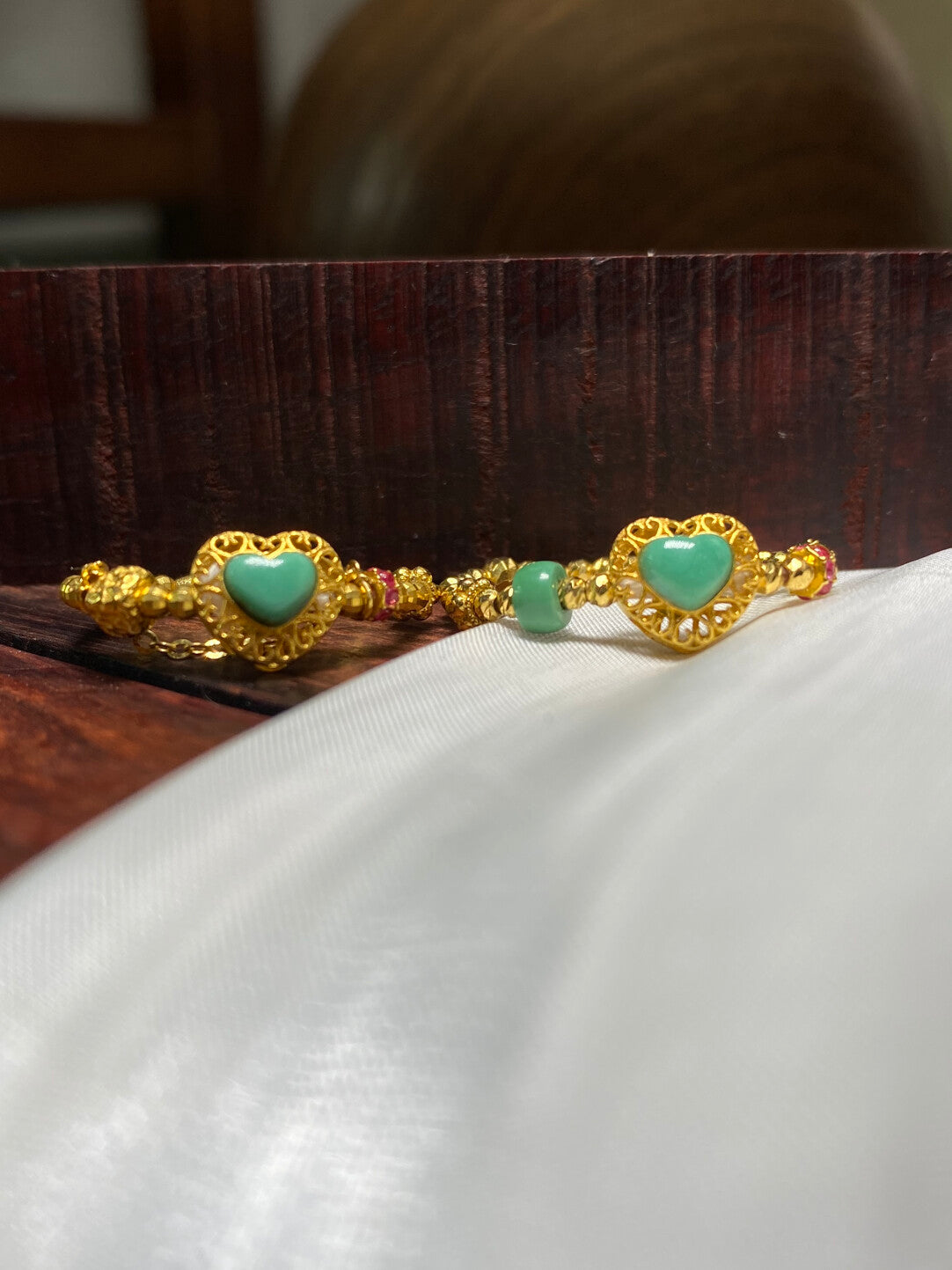 Special Deal ·Natural Turquoise Ring · 18K Gold Setting