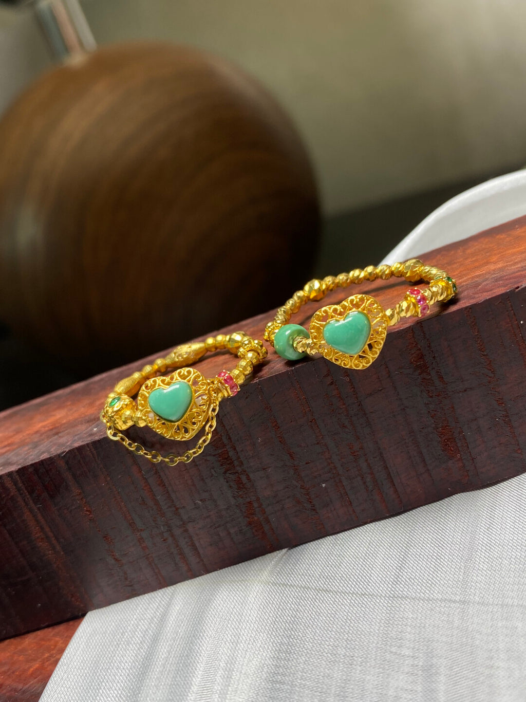 Special Deal ·Natural Turquoise Ring · 18K Gold Setting