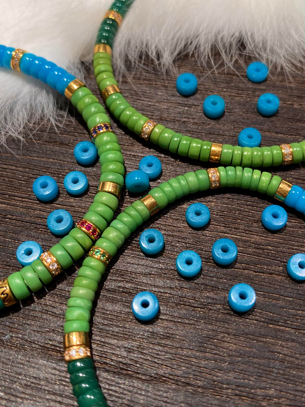 A Bold Collision of Turquoise Colors