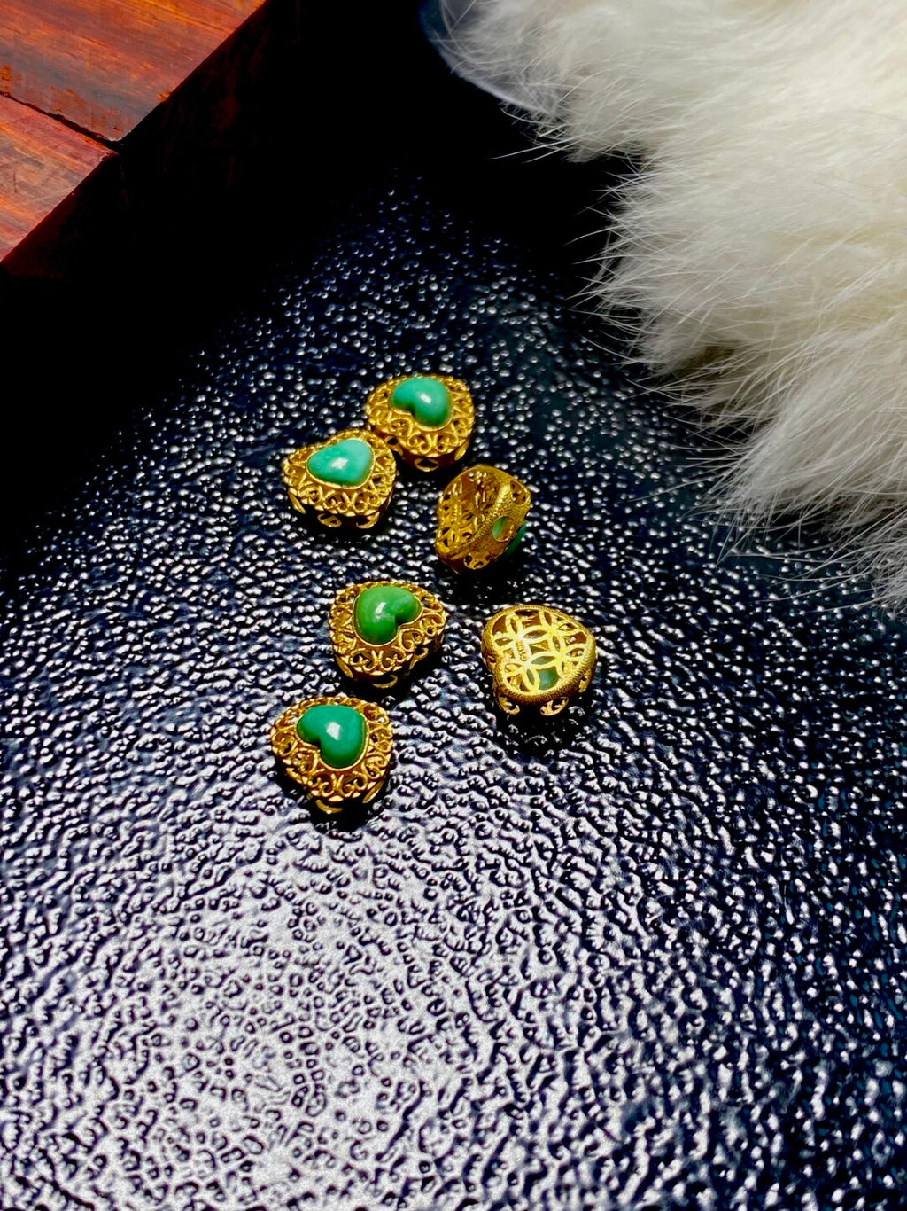 Special Deal ·Natural Turquoise Ring · 18K Gold Setting