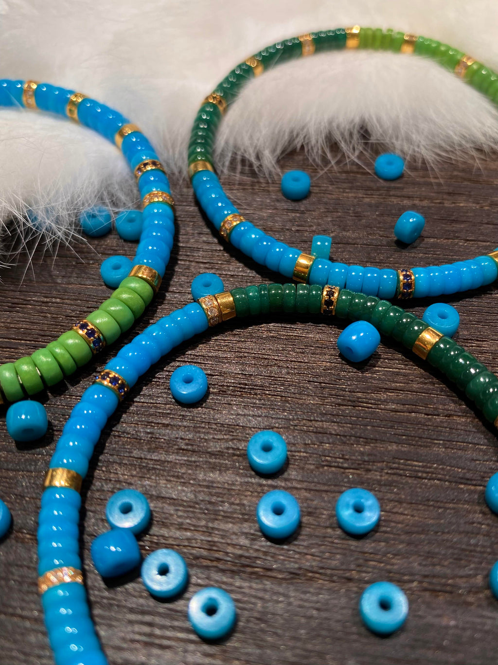 A Bold Collision of Turquoise Colors