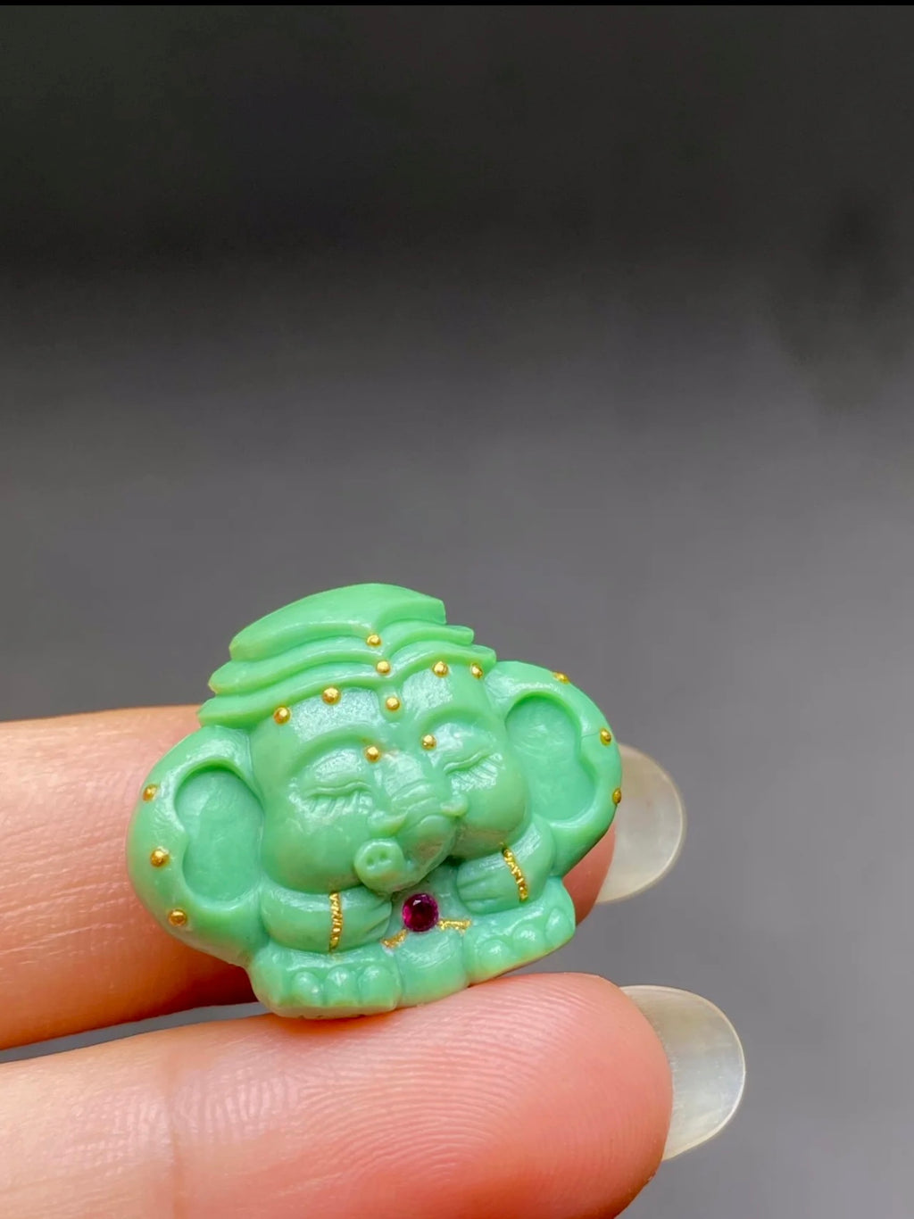 Lucky Elephant God Amulet