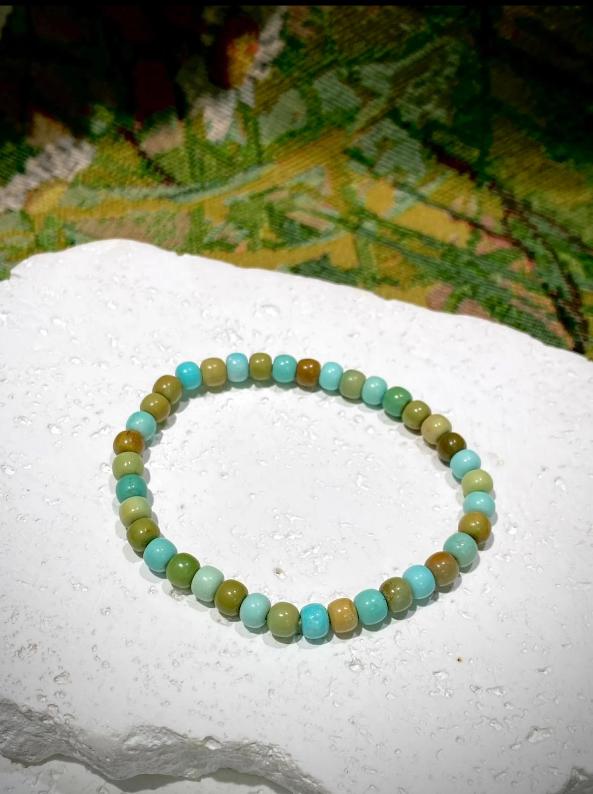 Oil Painting Collection · Turquoise Art Jewelry Set