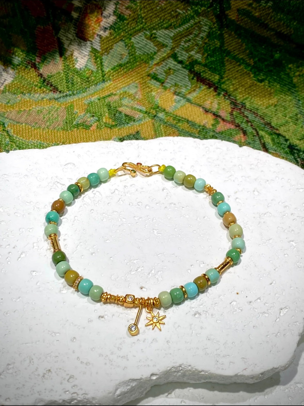 Oil Painting Collection · Turquoise Art Jewelry Set