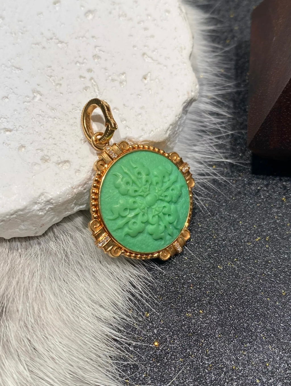 Turquoise Medallion Pendant