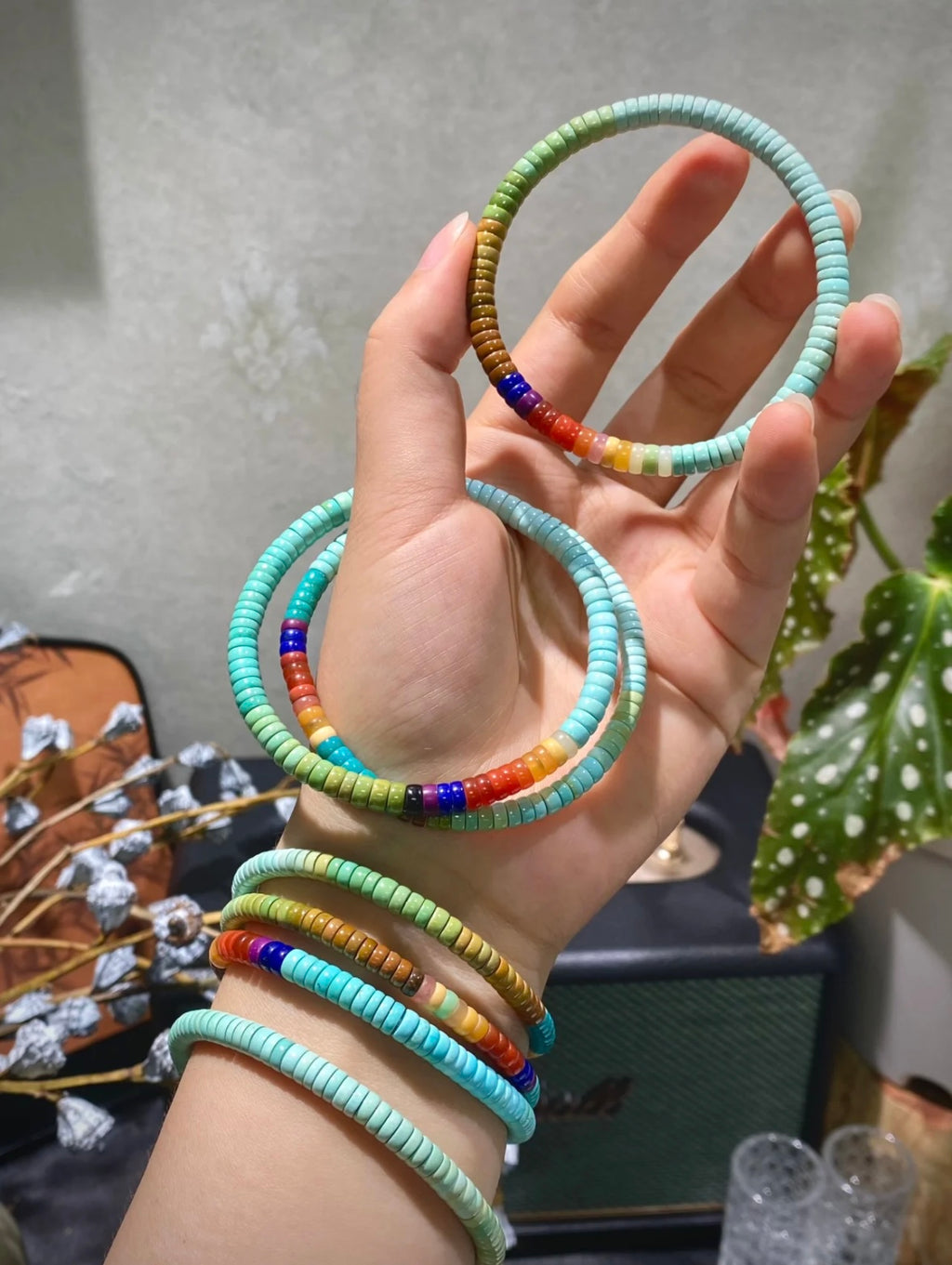 Special Deal · Rainbow Bracelet Original Turquoise & Mixed Stones