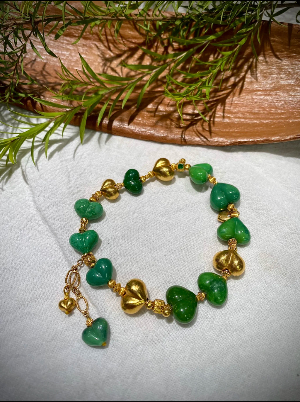 Handmade turquoise gemstone bracelet Christmas gift