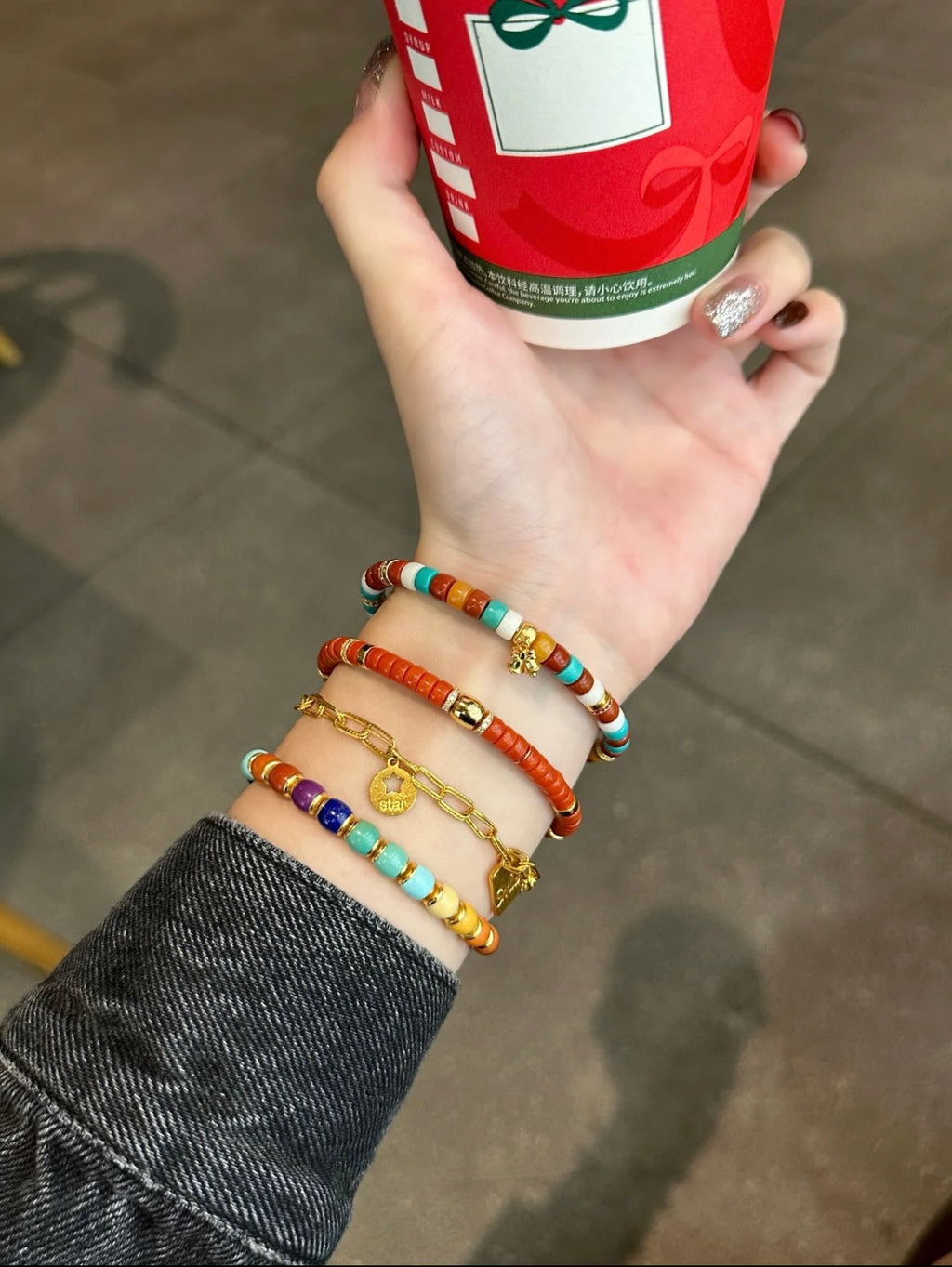 🎄 Christmas Edition · Natural Gemstone Bracelet