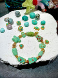 Handmade turquoise gemstone bracelet Christmas gift