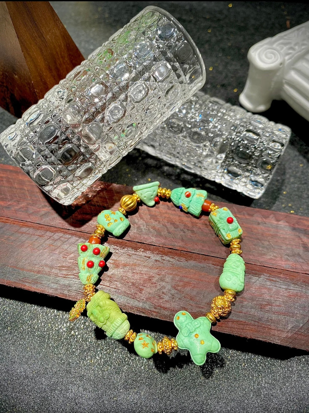 Christmas Edition · Turquoise Holiday Bracelet