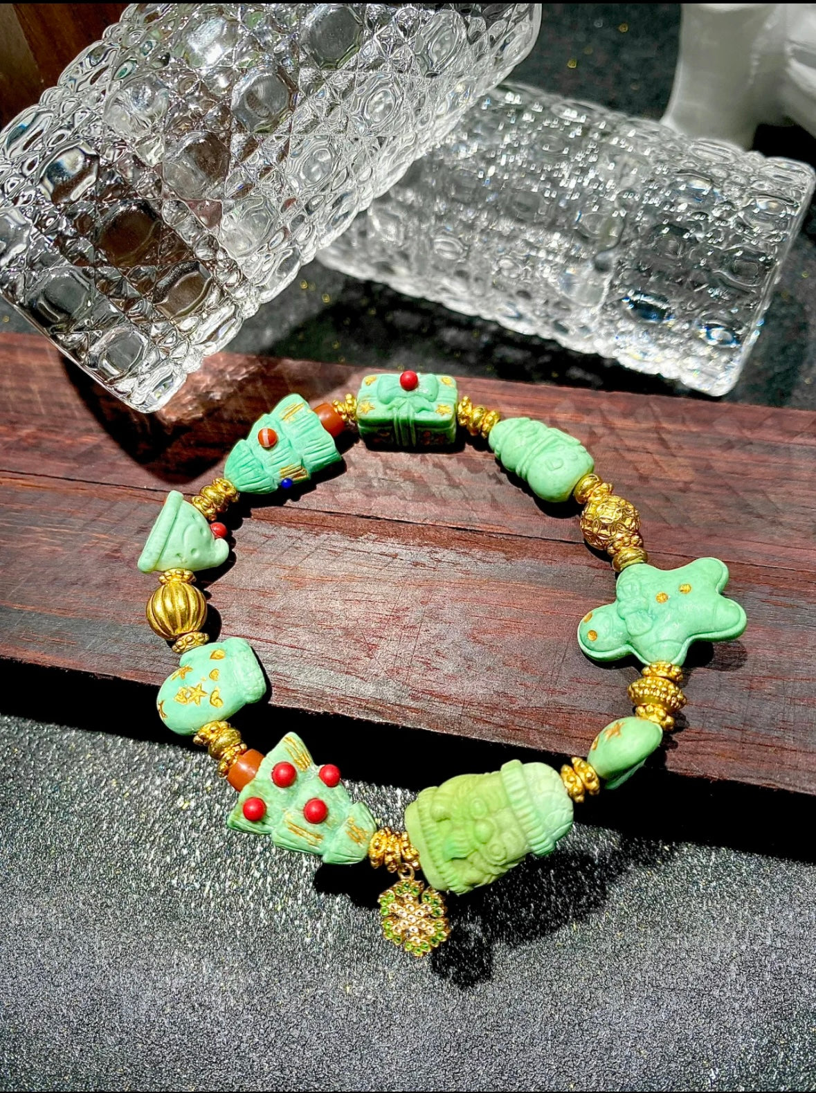 Christmas Edition · Turquoise Holiday Bracelet