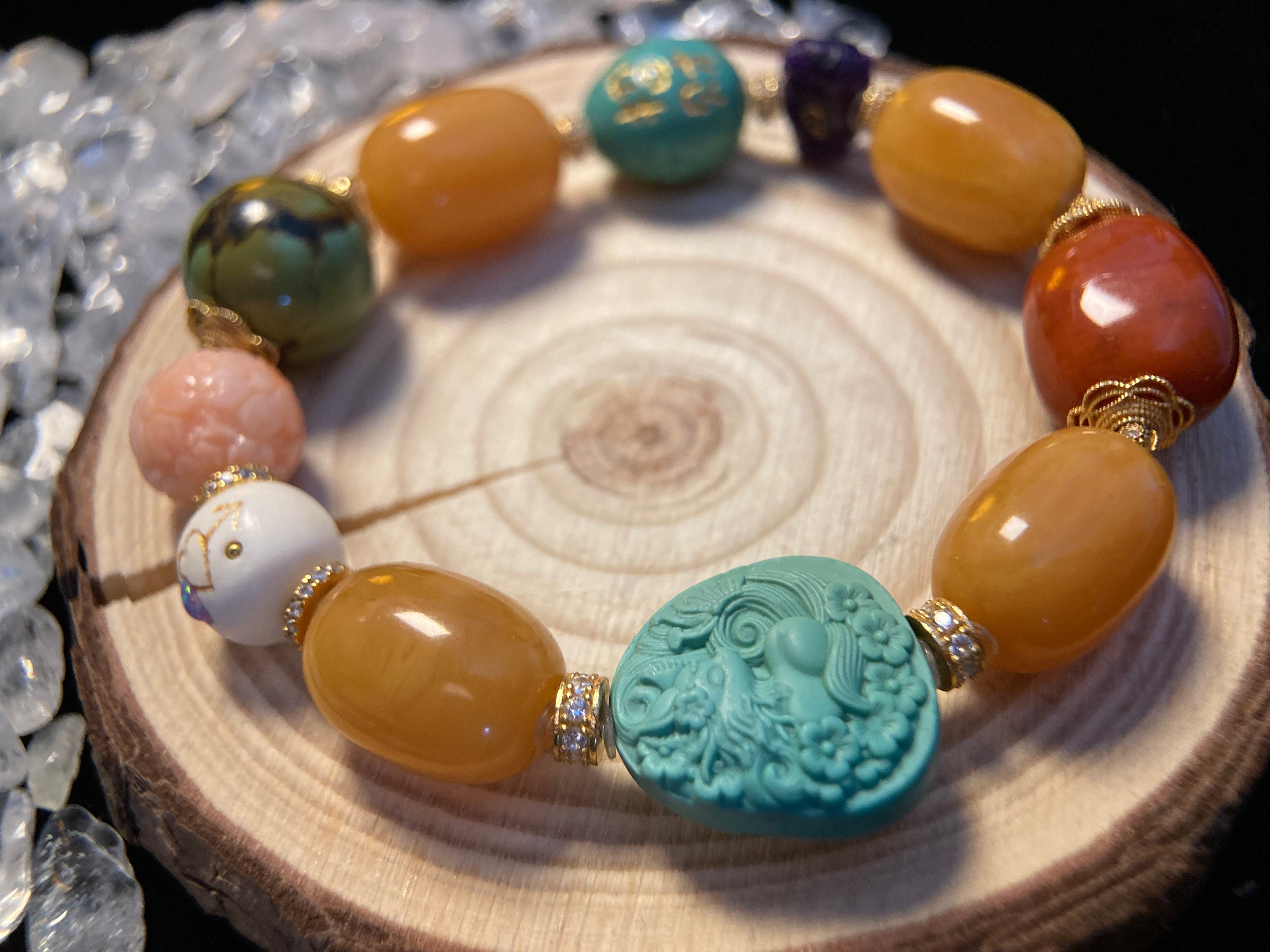 Limited Edition ·Exclusive Artisan Beaded Bracelet